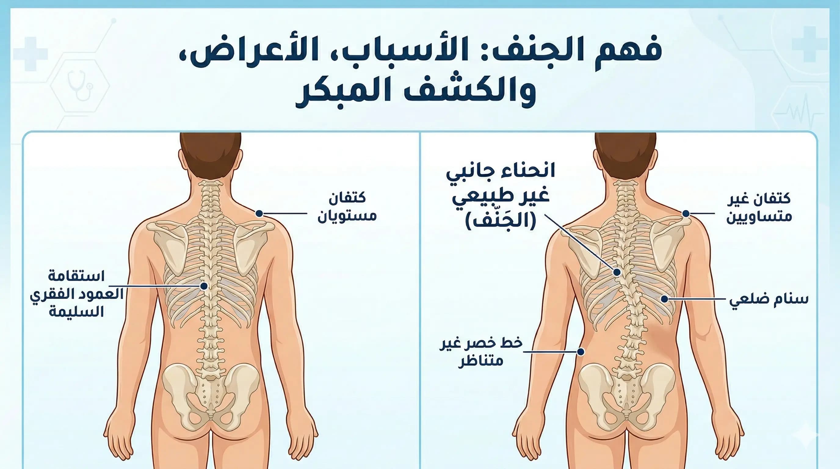 فهم الجنف: الأسباب والأعراض والكشف المبكر
